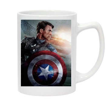 Chris Evans 14oz White Statesman Mug