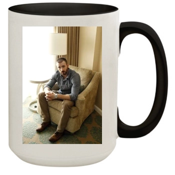 Chris Evans 15oz Colored Inner & Handle Mug