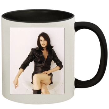 Famke Janssen 11oz Colored Inner & Handle Mug