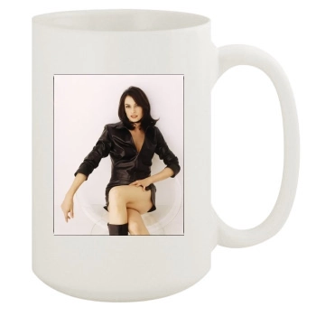 Famke Janssen 15oz White Mug