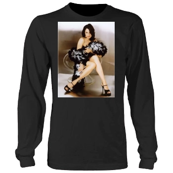 Famke Janssen Men's Heavy Long Sleeve TShirt