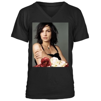 Famke Janssen Men's V-Neck T-Shirt