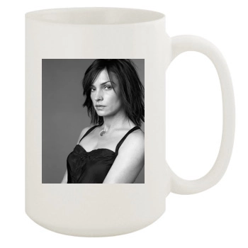 Famke Janssen 15oz White Mug