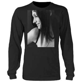 Famke Janssen Men's Heavy Long Sleeve TShirt