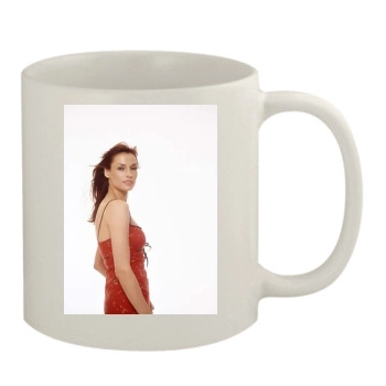 Famke Janssen 11oz White Mug