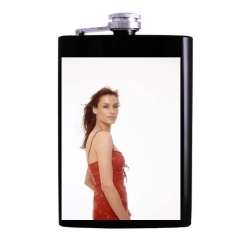 Famke Janssen Hip Flask