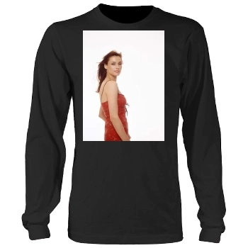 Famke Janssen Men's Heavy Long Sleeve TShirt