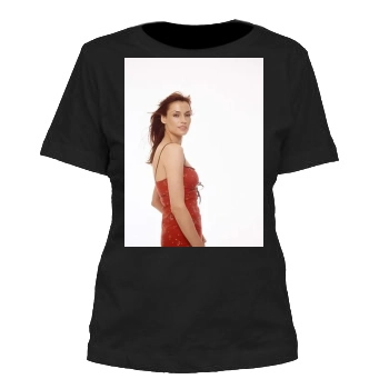 Famke Janssen Women's Cut T-Shirt