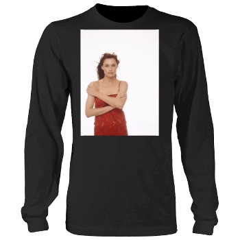 Famke Janssen Men's Heavy Long Sleeve TShirt