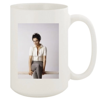 Famke Janssen 15oz White Mug