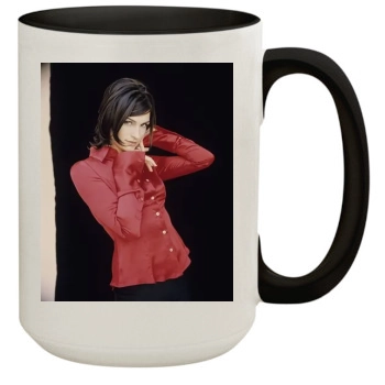 Famke Janssen 15oz Colored Inner & Handle Mug