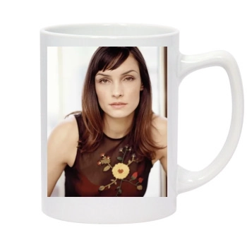 Famke Janssen 14oz White Statesman Mug