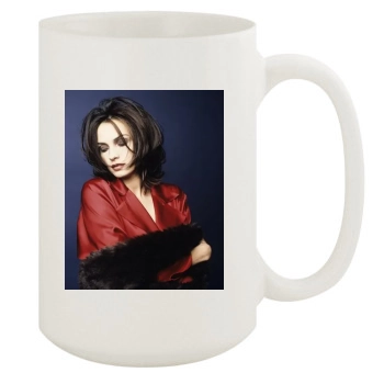 Famke Janssen 15oz White Mug