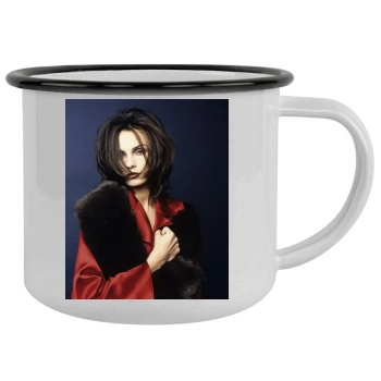 Famke Janssen Camping Mug