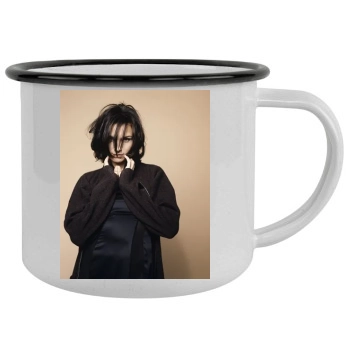 Famke Janssen Camping Mug