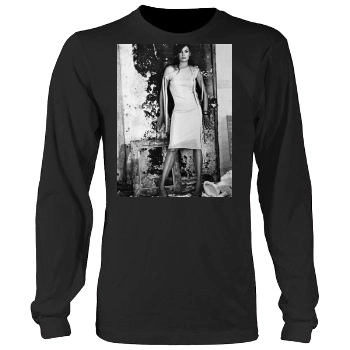 Famke Janssen Men's Heavy Long Sleeve TShirt