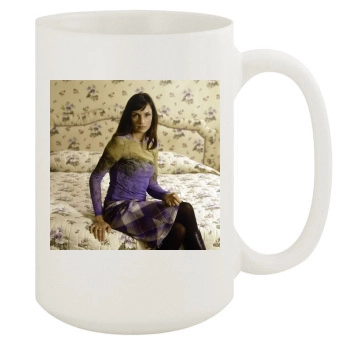 Famke Janssen 15oz White Mug