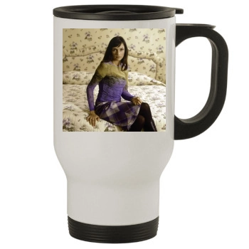 Famke Janssen Stainless Steel Travel Mug