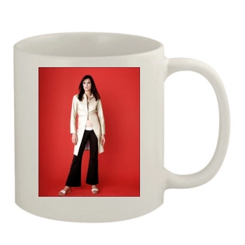 Famke Janssen 11oz White Mug