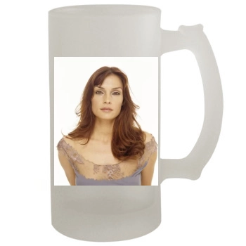 Famke Janssen 16oz Frosted Beer Stein