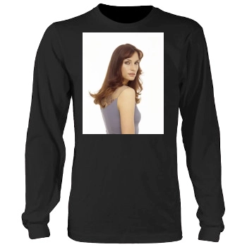 Famke Janssen Men's Heavy Long Sleeve TShirt