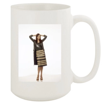 Famke Janssen 15oz White Mug