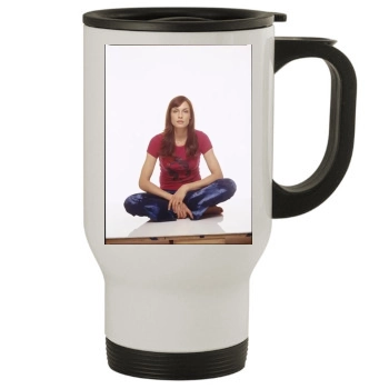 Famke Janssen Stainless Steel Travel Mug