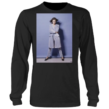 Famke Janssen Men's Heavy Long Sleeve TShirt