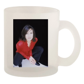 Famke Janssen 10oz Frosted Mug