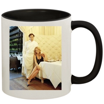 Jeri Ryan 11oz Colored Inner & Handle Mug