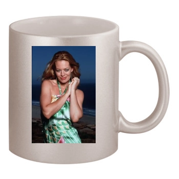 Jeri Ryan 11oz Metallic Silver Mug