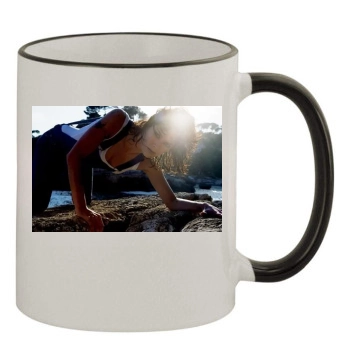 Lena Headey 11oz Colored Rim & Handle Mug