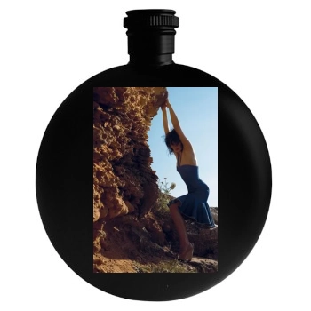 Lena Headey Round Flask