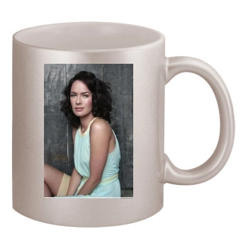 Lena Headey 11oz Metallic Silver Mug