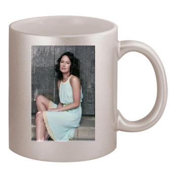 Lena Headey 11oz Metallic Silver Mug