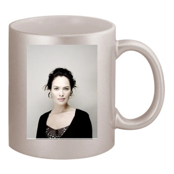 Lena Headey 11oz Metallic Silver Mug