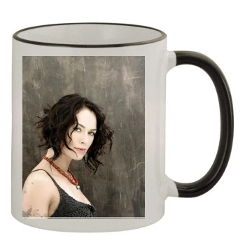 Lena Headey 11oz Colored Rim & Handle Mug