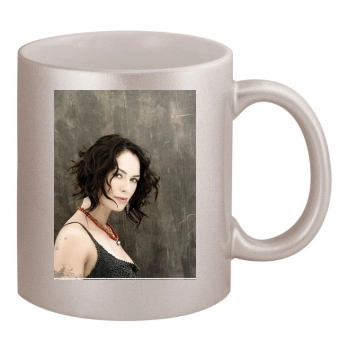 Lena Headey 11oz Metallic Silver Mug