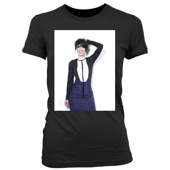 Lena Headey Women's Junior Cut Crewneck T-Shirt