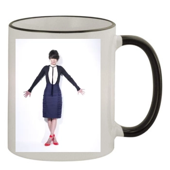 Lena Headey 11oz Colored Rim & Handle Mug