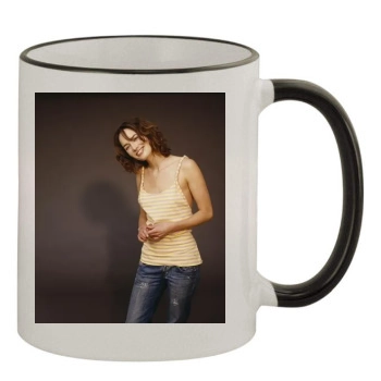 Lena Headey 11oz Colored Rim & Handle Mug