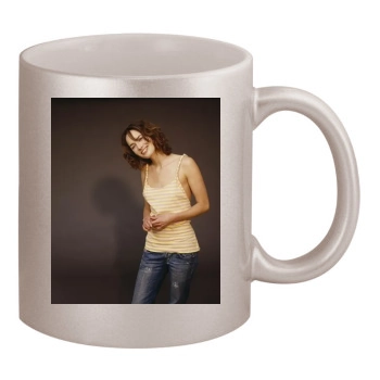 Lena Headey 11oz Metallic Silver Mug