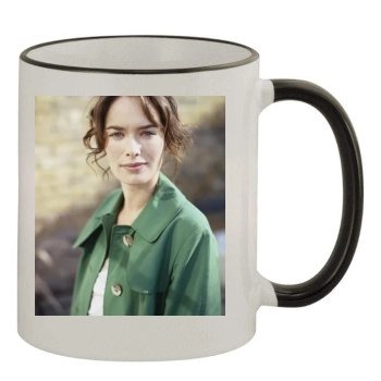 Lena Headey 11oz Colored Rim & Handle Mug