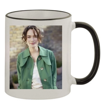 Lena Headey 11oz Colored Rim & Handle Mug