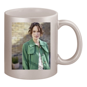 Lena Headey 11oz Metallic Silver Mug