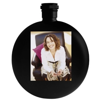 Lena Headey Round Flask