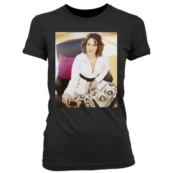 Lena Headey Women's Junior Cut Crewneck T-Shirt