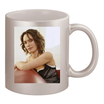 Lena Headey 11oz Metallic Silver Mug