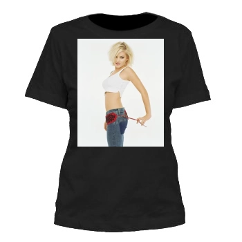 Elisha Cuthbert Women's Cut T-Shirt