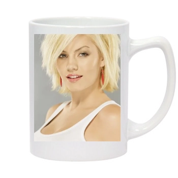 Elisha Cuthbert 14oz White Statesman Mug